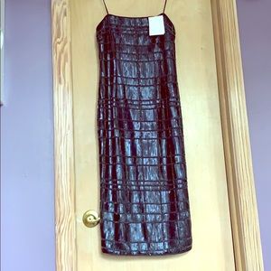 Misha Navy Sequence dress